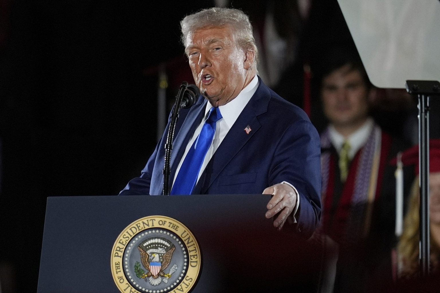 Trump Responds to Courts' 'Interference' During University of Alabama Speech