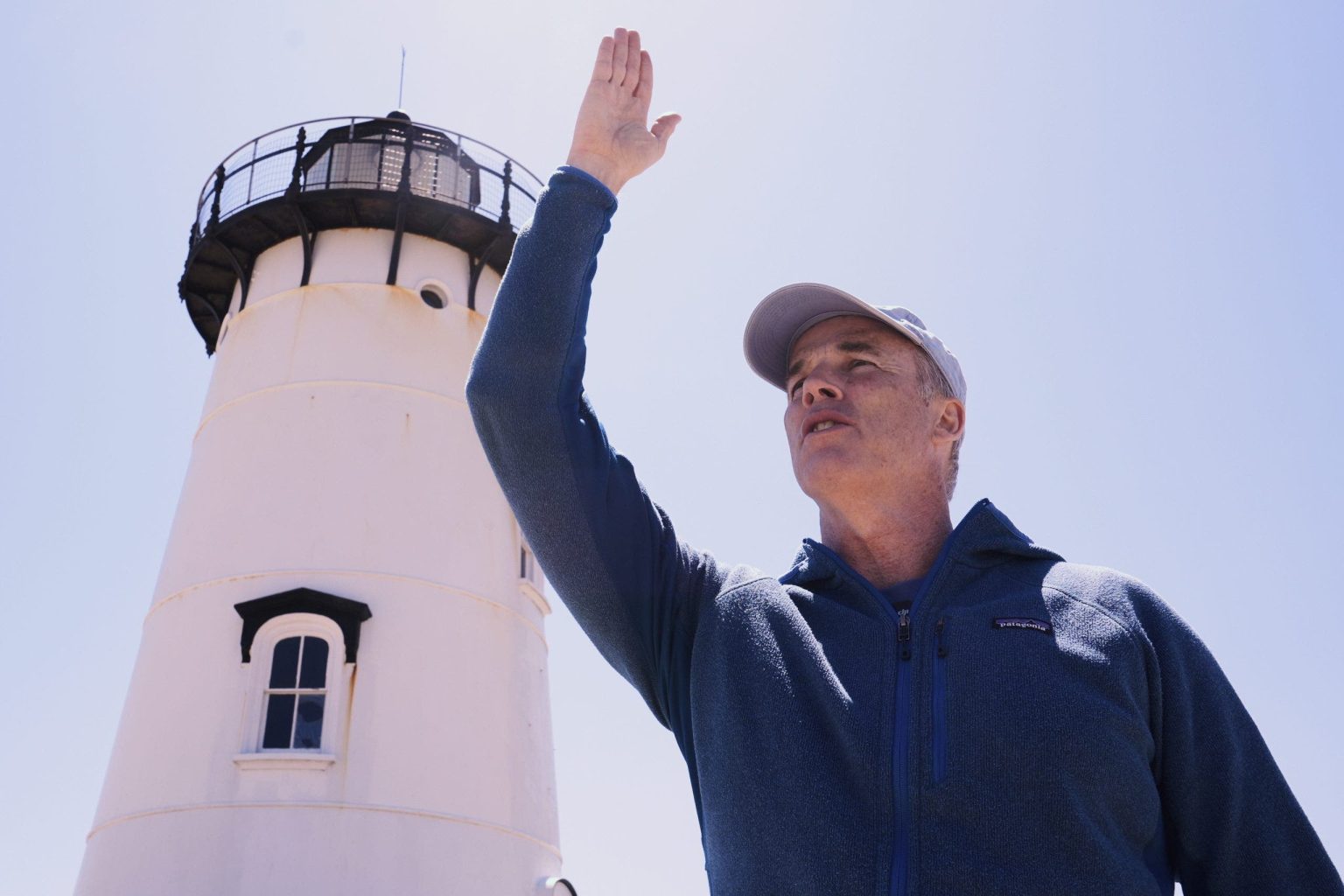 Endurance Swimmer Circles Martha's Vineyard to Raise Awareness for Shark Conservation