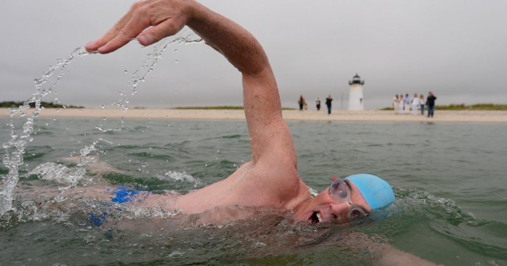 Man Aims to Become First to Swim Around Martha's Vineyard, Site of "Jaws" Filming