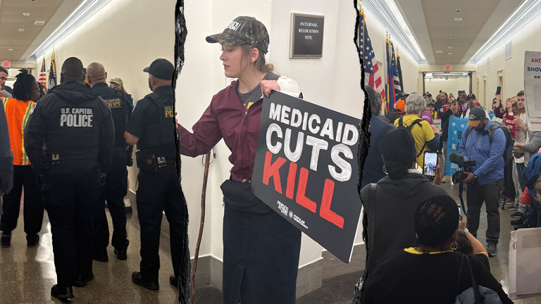 Protesters Storm Capitol Over Medicaid Cuts in Budget Proposal