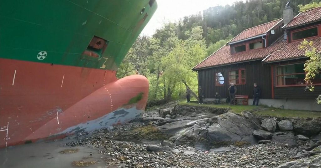 Ship Freed After Near-Miss with Norway Home as Owner Naps: "Time to Say Goodbye"