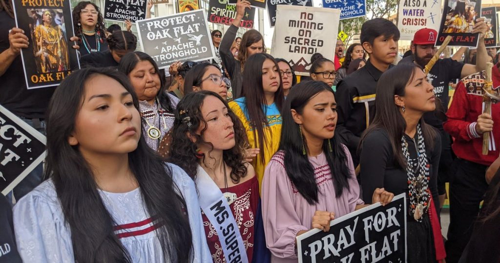 Trump's Accelerated Copper Mine Deal Sparks Existential Battle for Apache Tribe