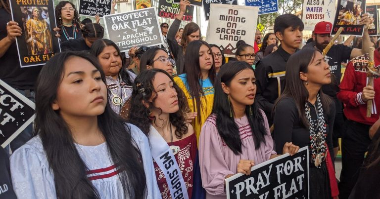 Trump's Accelerated Copper Mine Deal Sparks Existential Battle for Apache Tribe