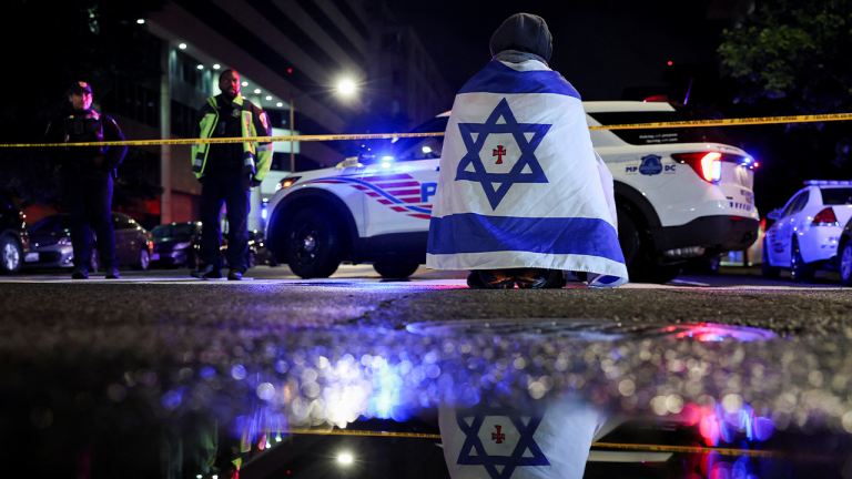 Trump Condemns Shooting of Israeli Embassy Staff; Pro-Palestinian Suspect in Custody