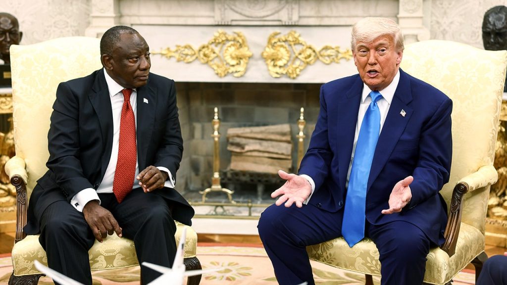 Trump Addresses South African Leader on Rising Murder Rate