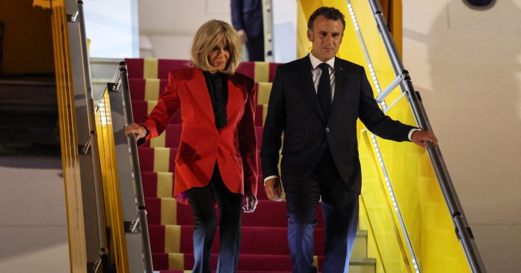 Brigitte Macron Appears to Distance Herself from President Emmanuel Macron in Hanoi