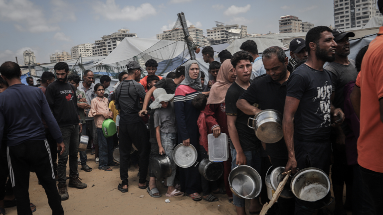 Support for Hamas Wanes Amid Aid Crisis for Starving Palestinians