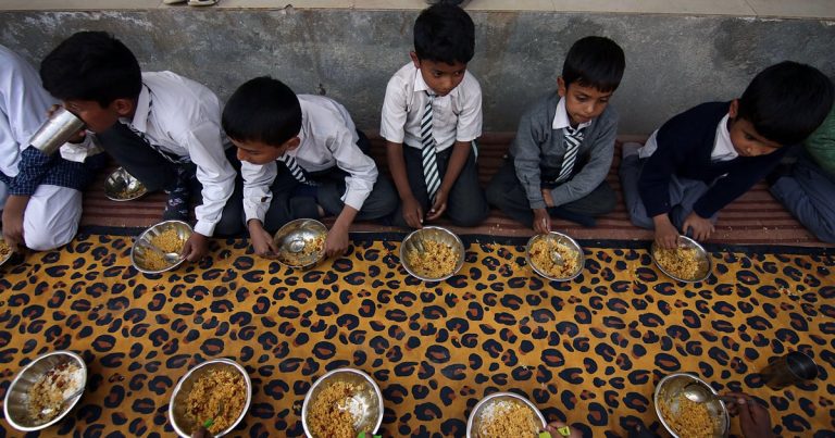 Over 100 Children Fall Ill After Dead Snake Found in School Lunch in India