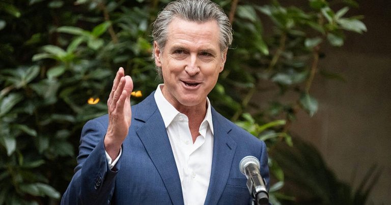 California Governor Urges Cities to Enact Homeless Encampment Bans