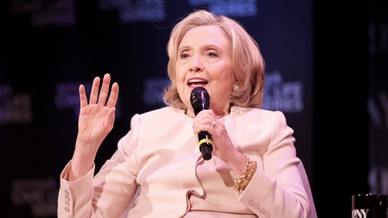 Clinton Critiques Republican Women as 'Handmaidens of the Patriarchy'