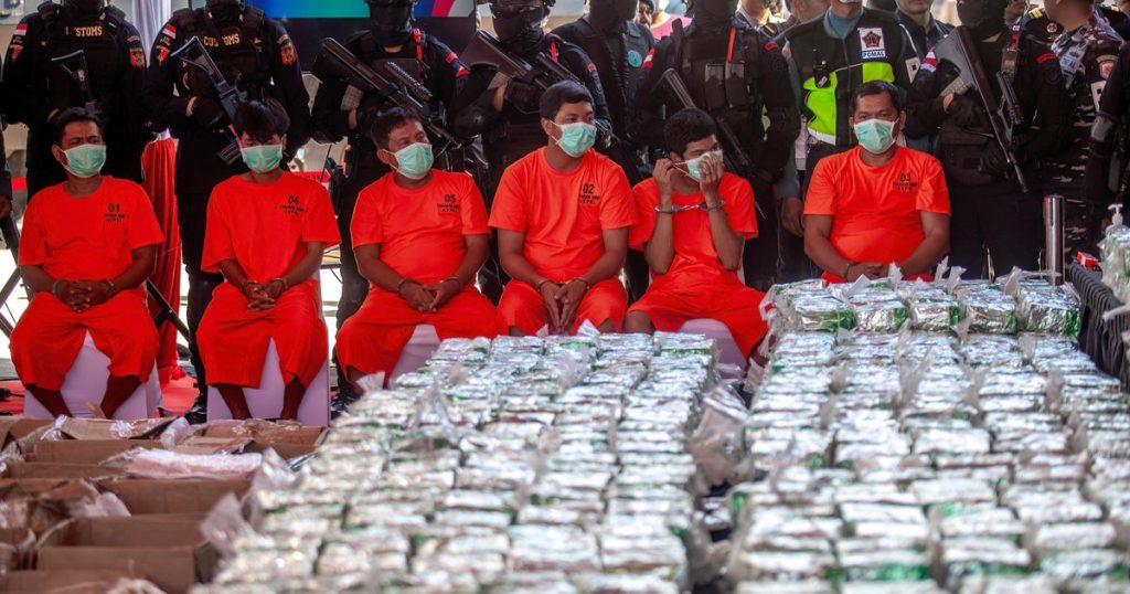 Indonesia Seizes Record 2 Tons of Meth in Major Drug Bust from Fishing Boat