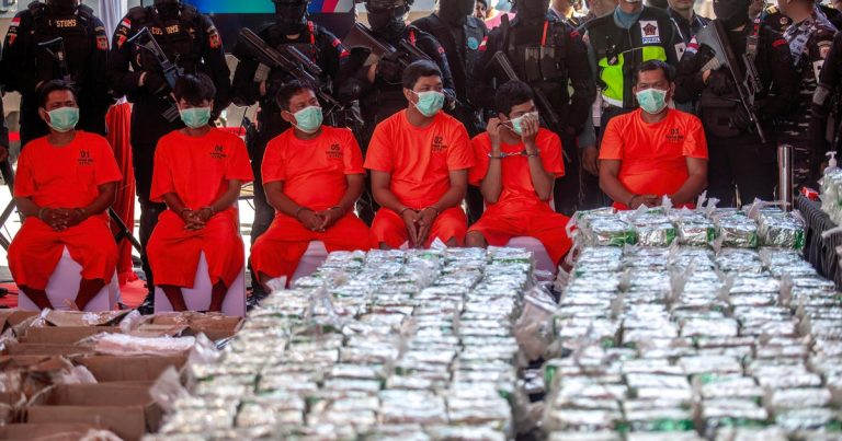 Indonesia Seizes Record 2 Tons of Meth in Major Drug Bust from Fishing Boat