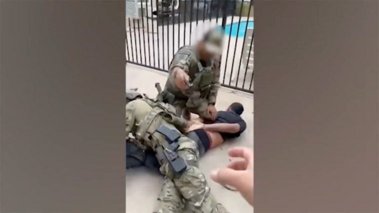 ICE Releases Video of Knife Seizure During Venezuelan Migrant Arrest