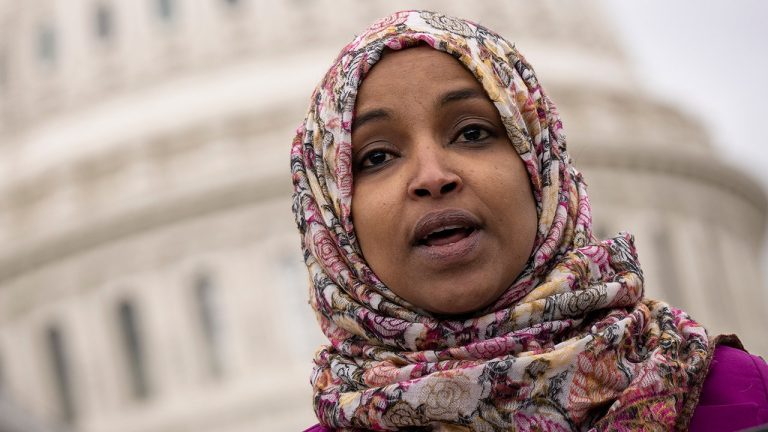 Democrat Rep. Ilhan Omar Advocates for Increased Vigilance Against White Men