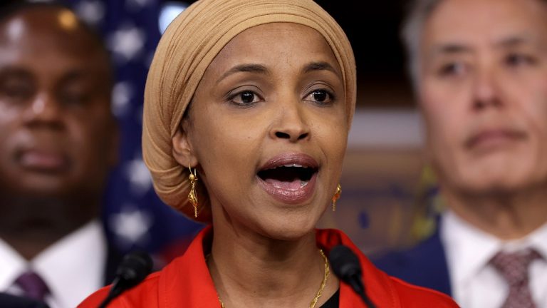 Ilhan Omar Dodges Questions on Shooting Deaths at Israeli Embassy