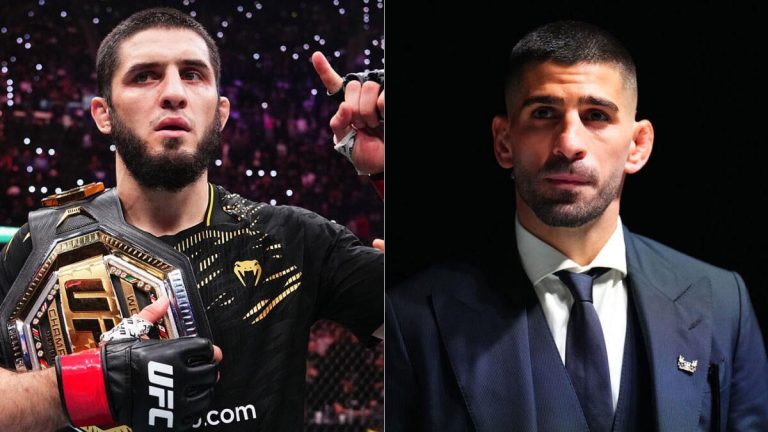 Makhachev and Topuria Exchange Barbs Over Champion's Title Vacating for Welterweight Move