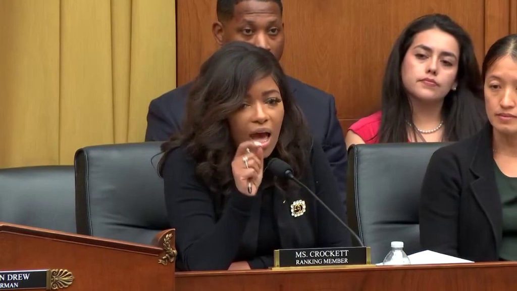 Jasmine Crockett Aims for Key Democratic Leadership Position on Oversight Committee