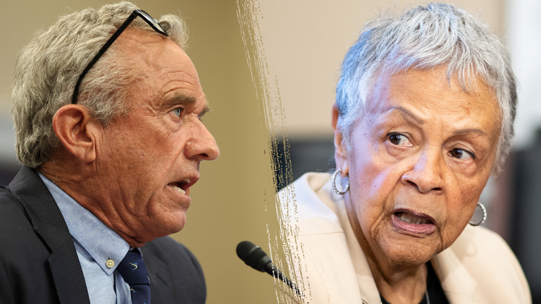 Democrat Rep. Challenges Health Secretary on RFK Jr.'s Credibility in Heated Exchange