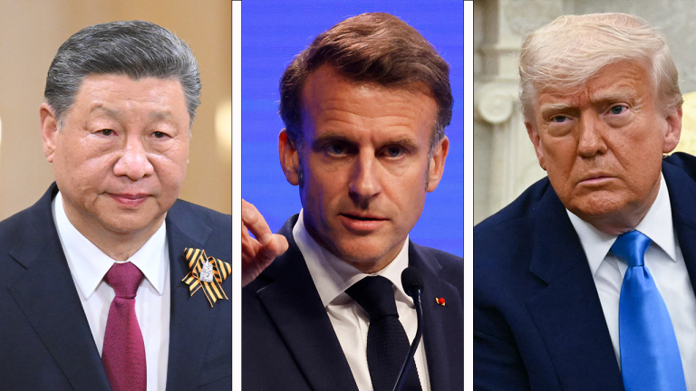 Macron Warns Against Global Division Risks to World Order