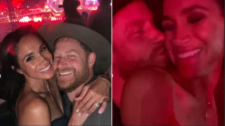 Meghan Markle and Prince Harry Attend Beyoncé Concert, Display Affection.