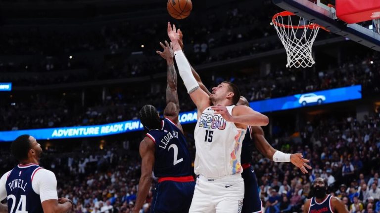 Top Three NBA Player Props and Odds for Nuggets vs. Clippers: Consider Fading Nikola Jokic