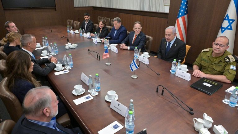 Homeland Security Secretary Meets Netanyahu in Jerusalem Amid Gaza Conflict