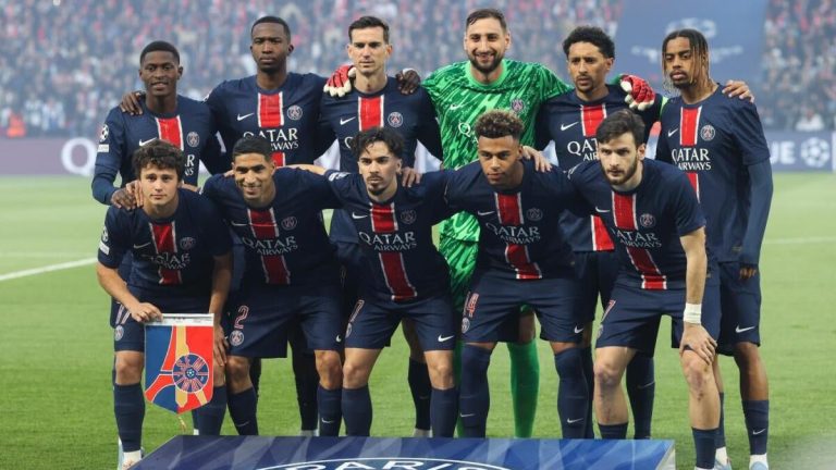 PSG Unveils Squad Featuring Kvaratskhelia and Dembélé for Champions League Trip