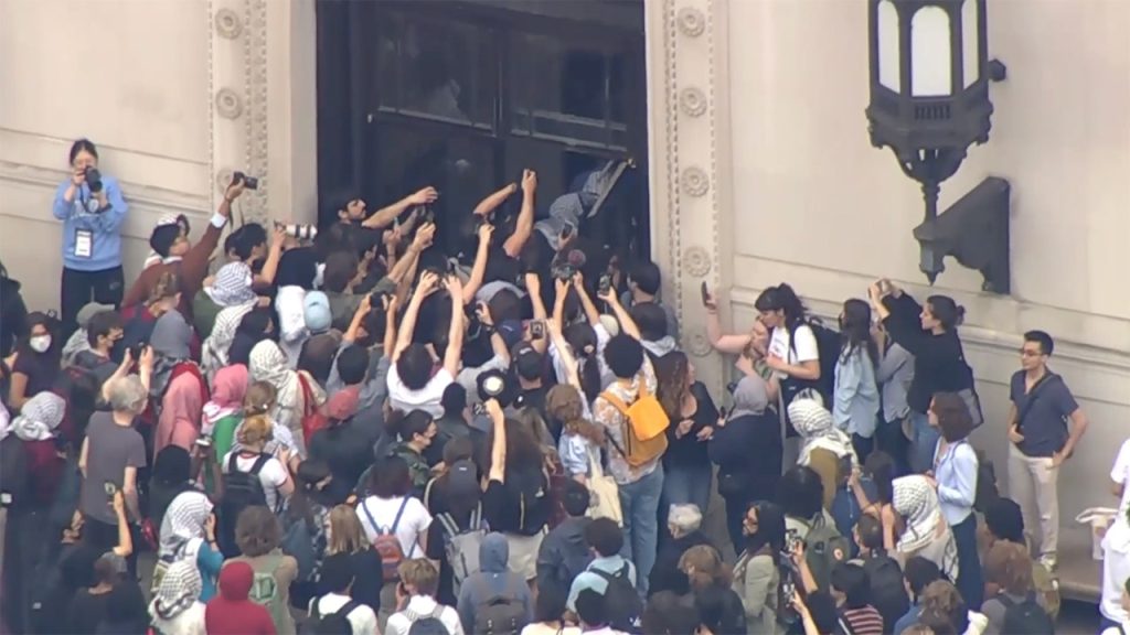Dozens Arrested After Storming Columbia University Library in Anti-Israel Protest