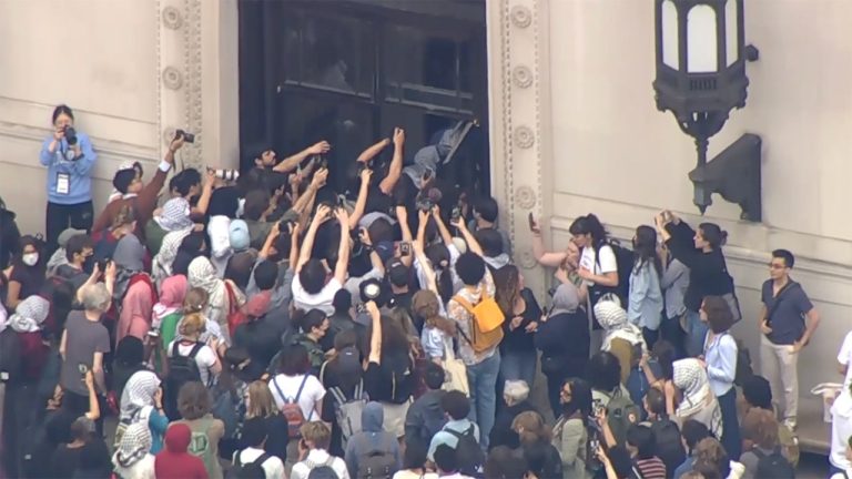 Dozens Arrested After Storming Columbia University Library in Anti-Israel Protest