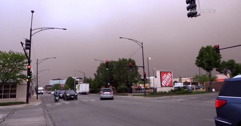 Severe Dust Storm Blankets Chicago, Evoking Historical Comparisons