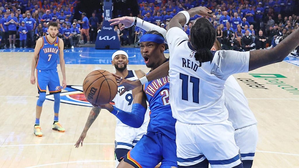 Thunder's Gilgeous-Alexander Fuels Offense While Stifling Timberwolves' Attack
