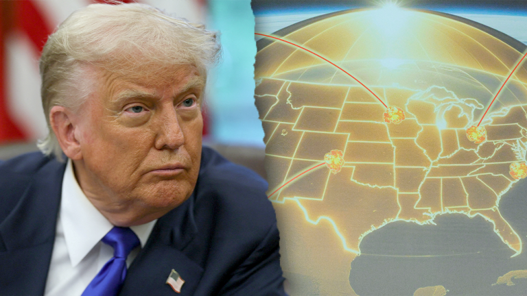 Trump Unveils "Golden Dome" Missile Defense Plan in Oval Office