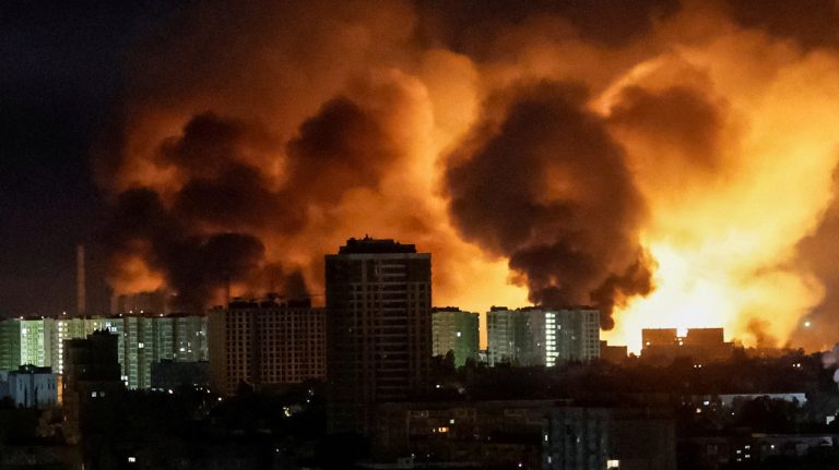 Russian Forces Launch Drone and Missile Attack, Killing 12 in Ukraine