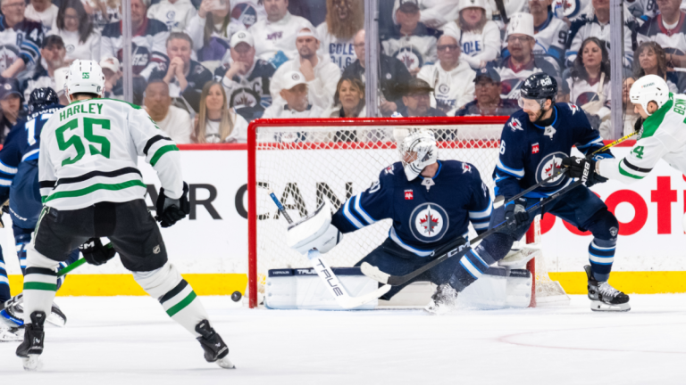 NHL Playoffs 2025: Hellebuyck and Marchand Named Stars of the Night