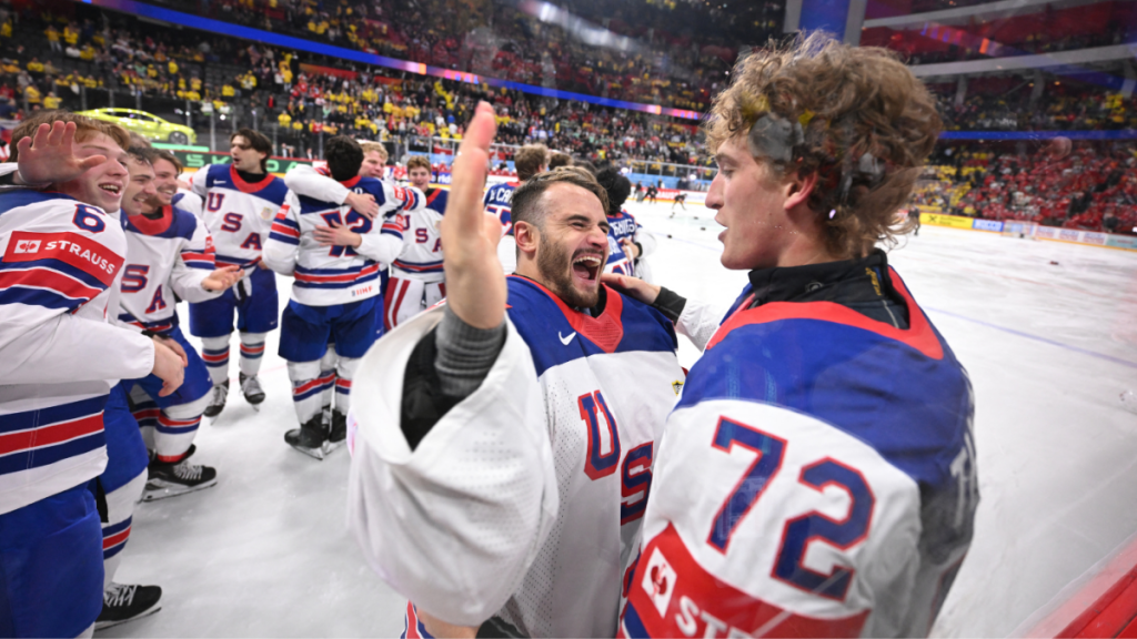 USA Hockey Claims First Gold at World Championship Since 1933 with OT Victory Over Switzerland