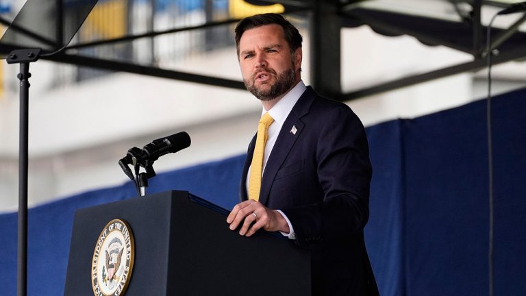 Vance Warns Naval Academy Graduates of Emerging Threats to America