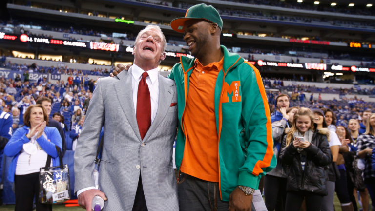 Reggie Wayne Delivers Emotional Tribute to Jim Irsay: 'He Would Have Done Anything for Anybody'