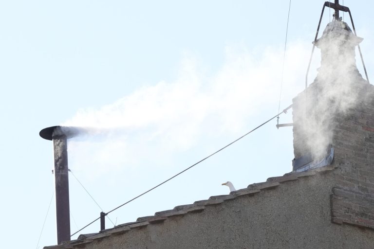 New Pope Elected as White Smoke Emerges from Sistine Chapel