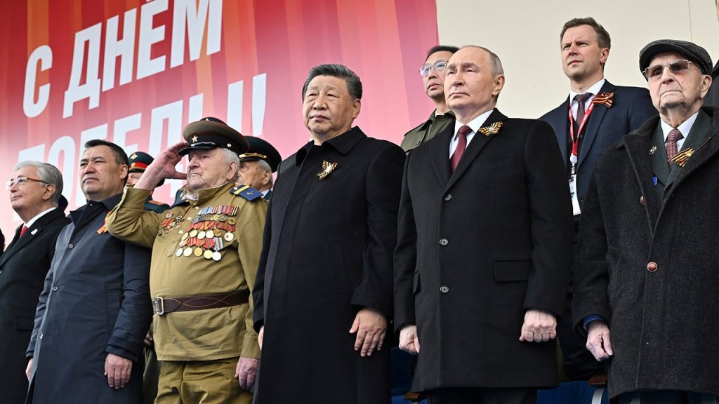 Xi Joins Putin at Russia's Victory Day Parade