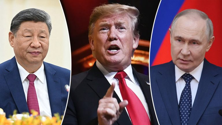 Xi and Putin Join Forces Against Trade War and 'Power Politics'