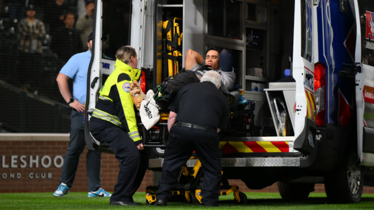 Yankees Infielder Oswaldo Cabrera Hospitalized After Lower Body Injury Against Mariners