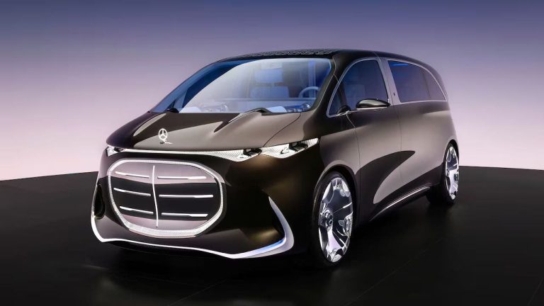 Luxury Mercedes Electric Van Features 65-Inch Screen and 42 Speakers