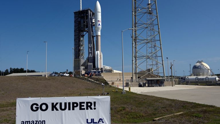 Amazon Kuiper Satellite Launch Delayed Following Rocket Issue