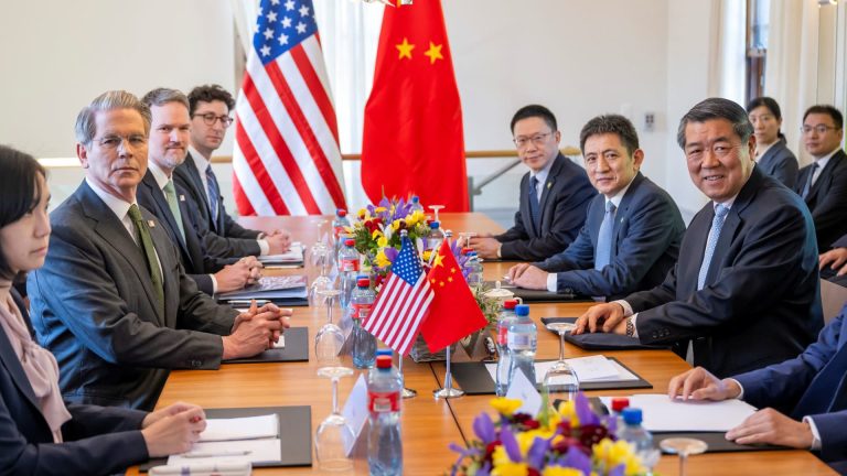 U.S.-China Trade Talks Scheduled for Next Week in London