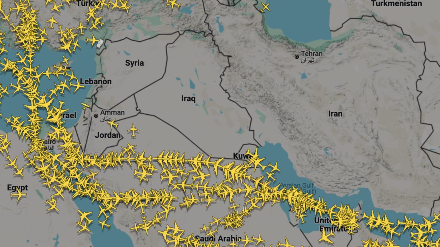 Airlines Cancel and Divert Flights Following Israel-Iran Escalation
