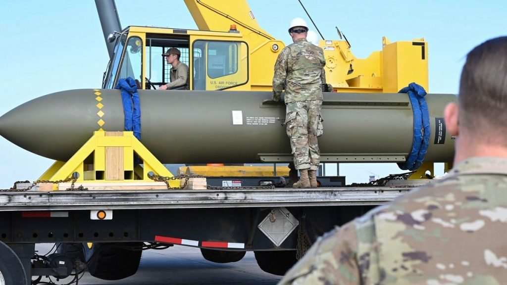 US Develops 'Bunker Buster' Bomb Capable of Targeting Iranian Nuclear Sites