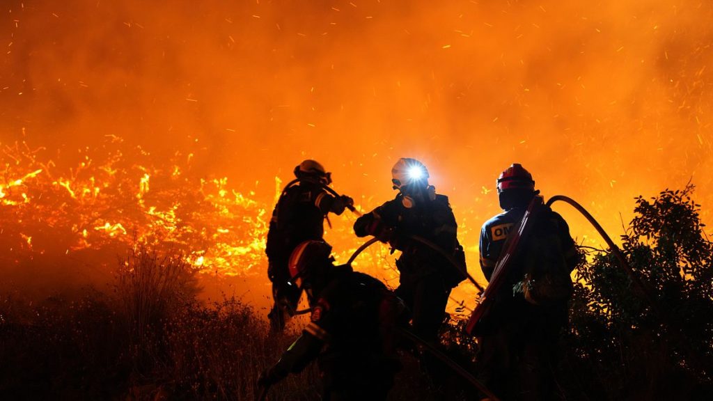 Wildfire on Chios Rages for Third Day as Arson Investigation Underway