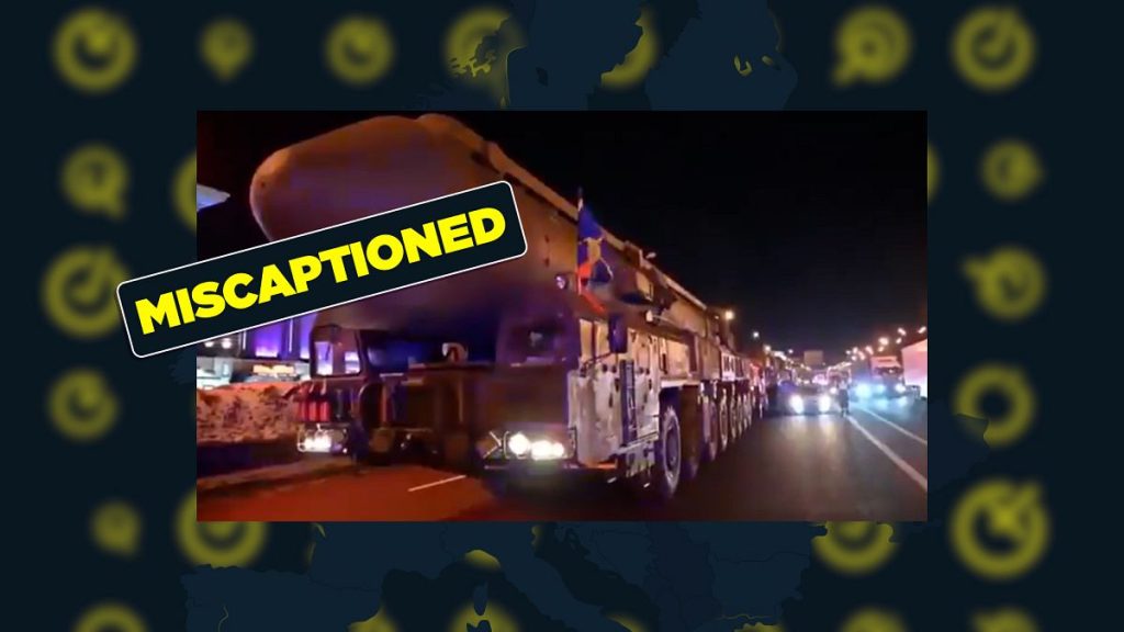 Moscow Parade Video Misinterpreted as Pre-attack Preparations for Ukraine