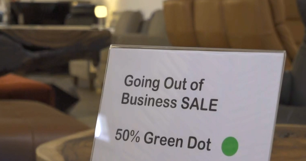 Furniture Store Owner Forced to Liquidate Amid Tariff Impact
