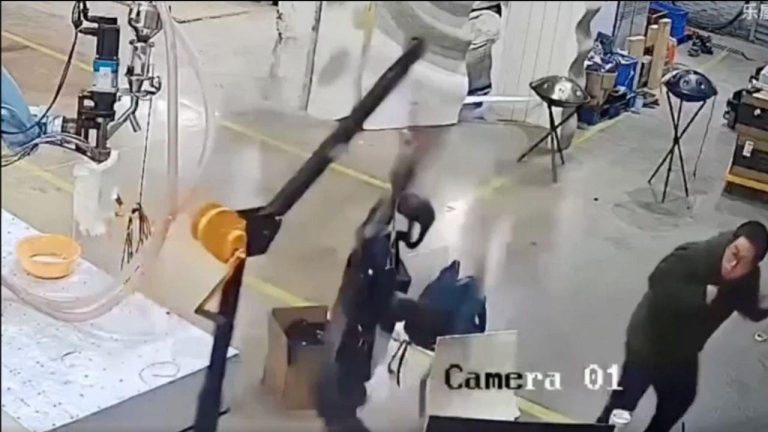Humanoid Robot Malfunction Triggers Widespread Panic